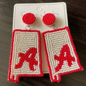 **NEW** Alabama Crimson Tide Earrings
